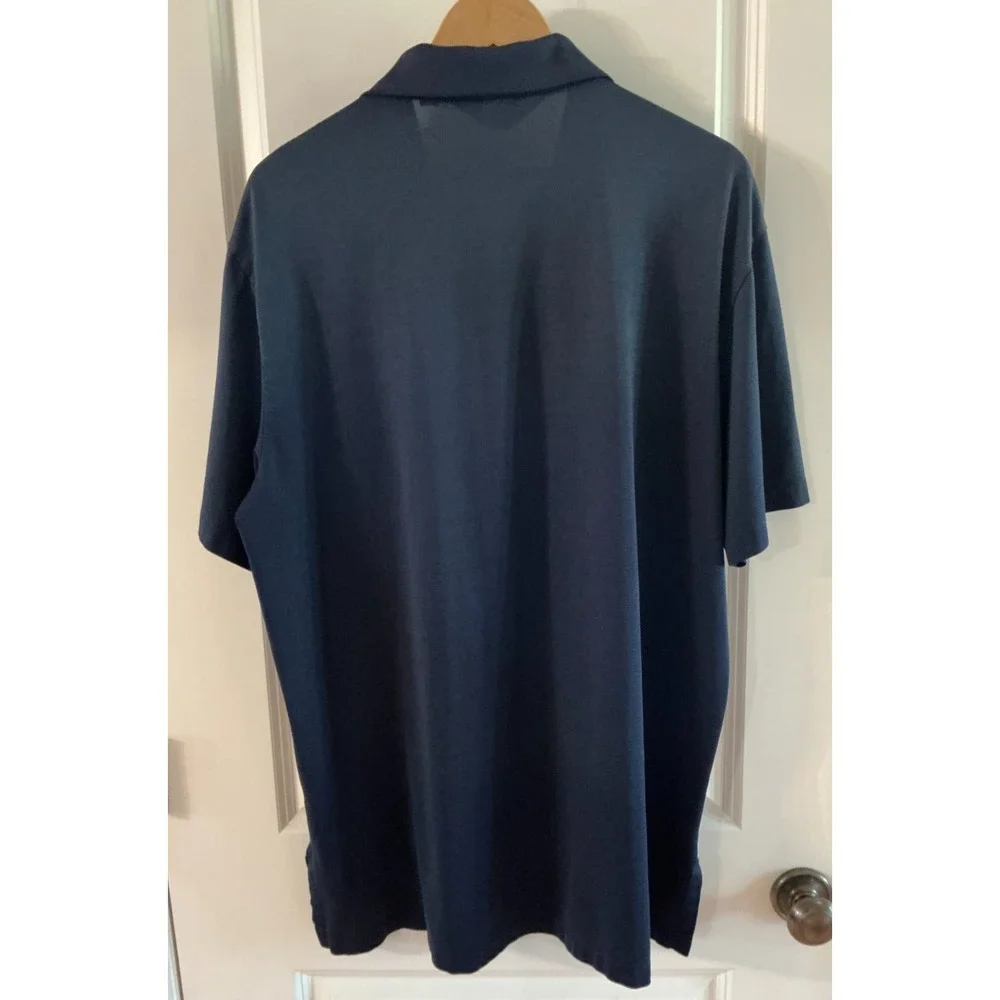 Polo Golf Ralph‎ Lauren Performance Polo – Blue Crest Logo – XL – Stretch Cotton